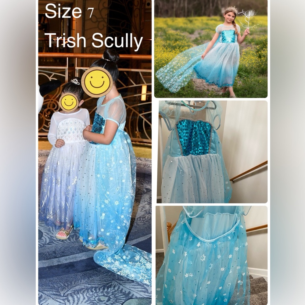 Trish Scully Elsa inspired dress